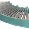 596 Powered Roller Accumulating Curve Conveyor