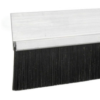 Close up of slim line brush seal