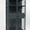 Industrial Storage Locker with Shelves