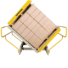 PalletPal level loader and positioner with tilting platform for ergonomic pallet handling tasks.