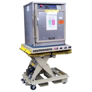 Portable lift table from Barron Equipment