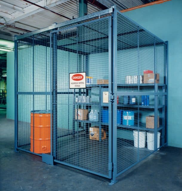Tool Cribs and Storage Cages Barron Equipment & Overhead Doors