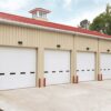 energy series intellicore 3720 minor ribbed 24x8 windows white garage door