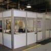 Modular office for warehouse installed by Barron Equipment