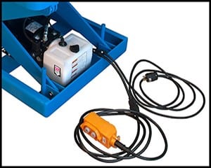 Controls for Bishamon electric lift tables