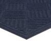 Ecomat Crosshatch Blue Color