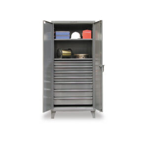 industrial cabinet with 7 drawers