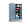 industrial locker with 4 compartments
