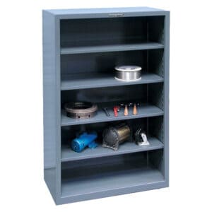 12 ga steel shelving unit