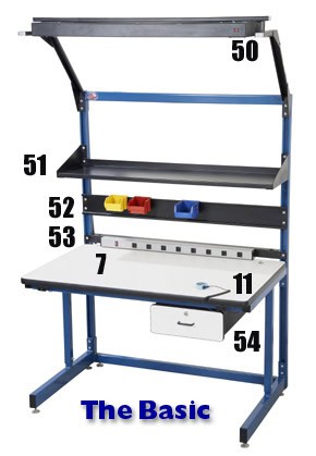 Basic Workbenches - Barron Equipment & Overhead Doors