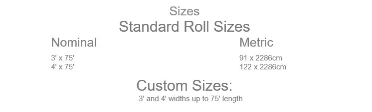 Conductive Diamond Runner Black Floor Mat Sizes