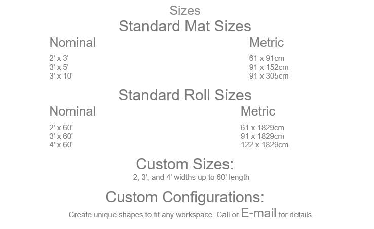 Supreme SlipTech™ Sizes