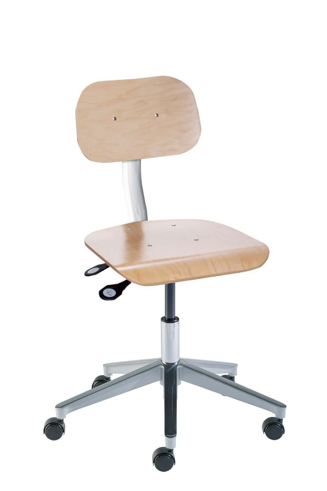 Biofit Willow Wooden Office Chair with Expanded Steel Roller Base