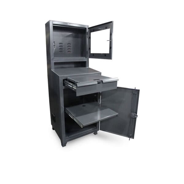 Industrial Computer With Retractable Keyboard Barron