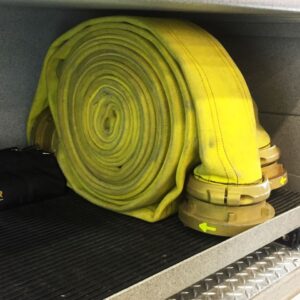 Heromat installed in Fire Engine with Hose