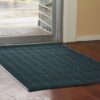 Chevron Carpeting inside storefront