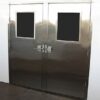 Stainless Steel Doors front view