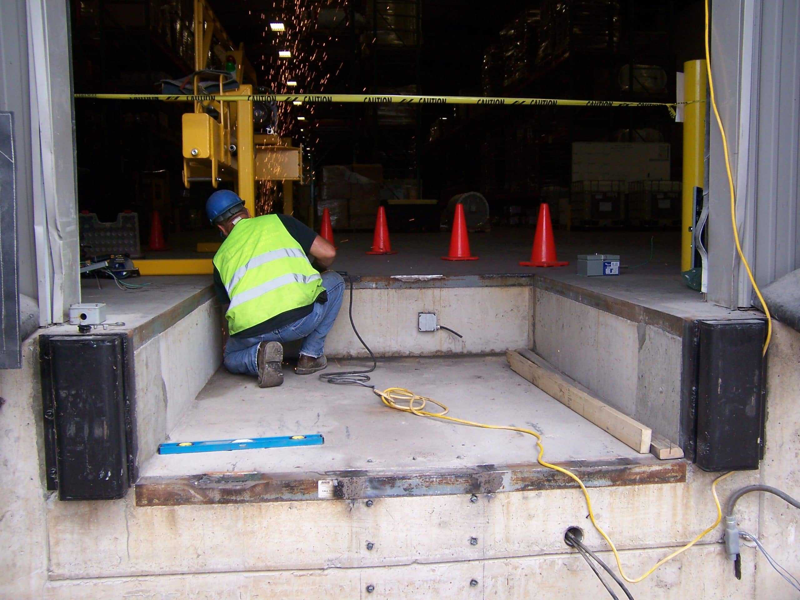 Dock Leveler Installation