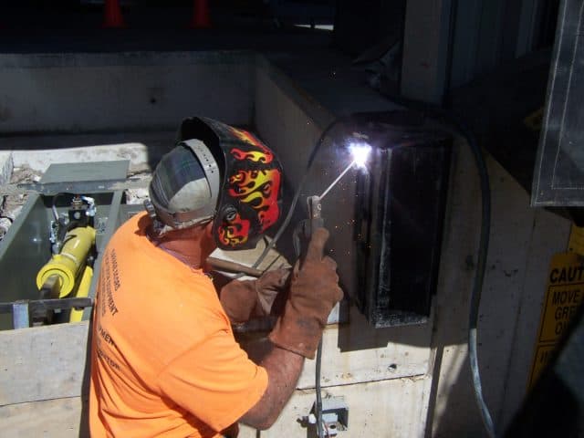 Welding Dock Bumper