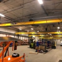 Bridge Crane installed by Barron