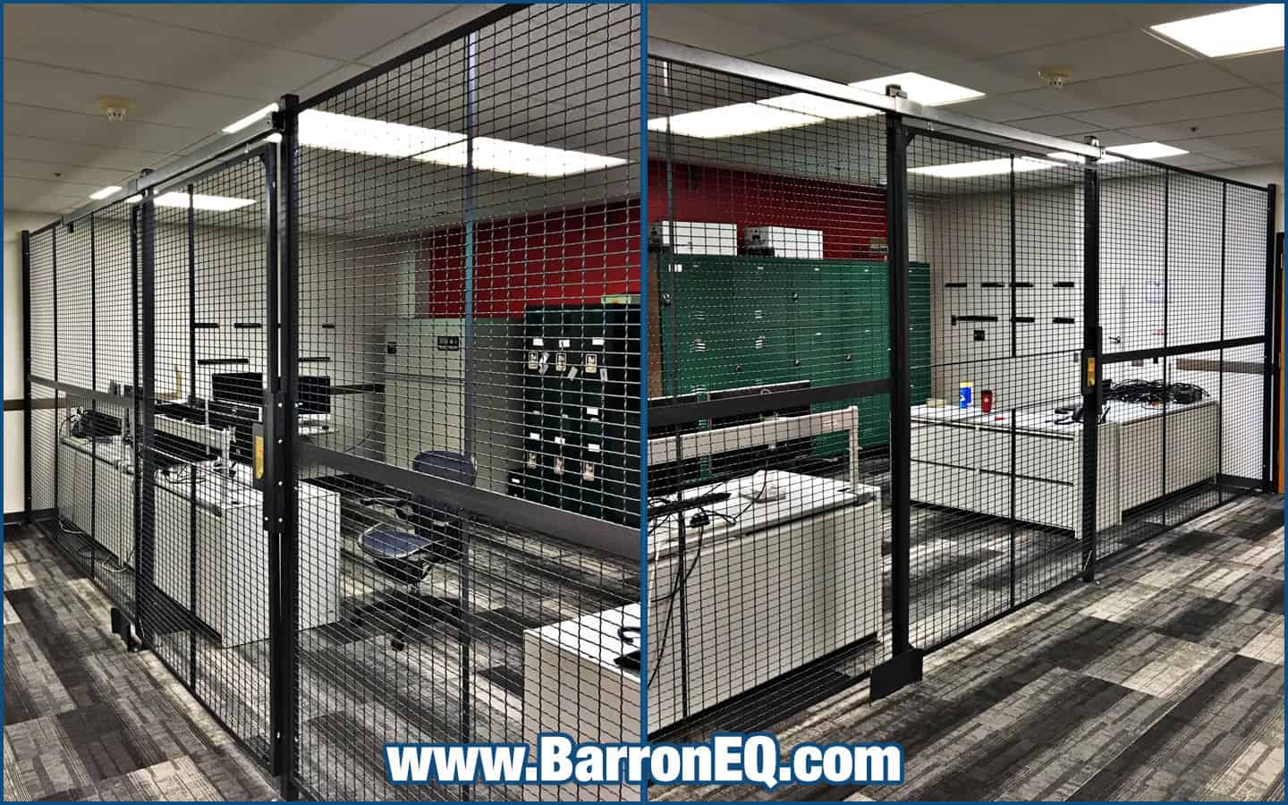 Wire Security Walls installed in Building