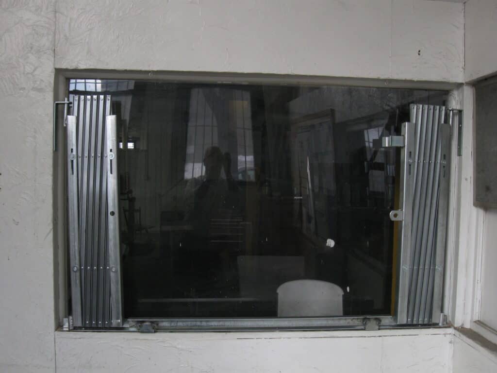 Window Security Gates - Barron Equipment & Overhead Doors