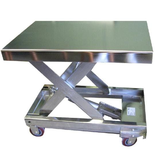 Stainless Steel Portable Lift Table Barron Equipment