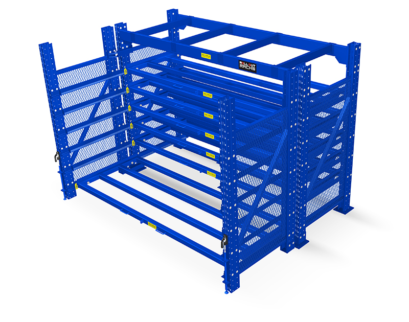 roll out sheet rack