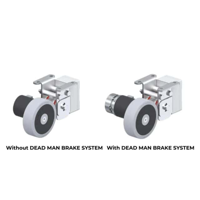 Dead man brake system Dead man brake system