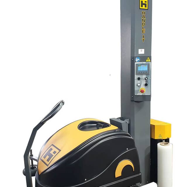 800 SemiAuto Stretch Turntable Wrap Machine Pallet Wrappers Barron