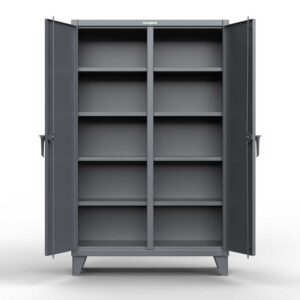 12-Gauge Industrial Cabinet With 8 Shelves – 72 in. W X 24 in. D X 78 in. H