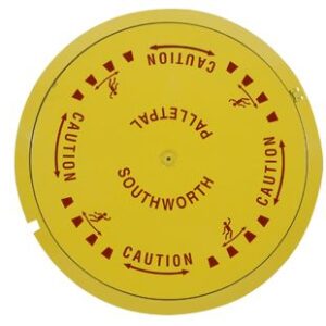 Industrial pallet carousel turntable from Barron Equipment