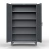 Dark Gray 12-Gauge Industrial Storage Cabinet With 4 Shelves - 48 in. W X 24 in. D X 78 in. H With CompX 150 Lock