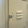 Close up of six tier locker door 36x18x78