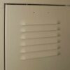6 Inch Wide Louvers on top of 36x15x78 triple tier locker