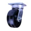 5 Inch Kingpinless Swivel Caster with Phenolic Wheel and Ball Bearing
