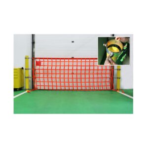 Loading dock safety barriers meeting OSHA requirements