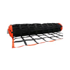 Heavy duty bulk cargo netting rolls