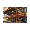 Vertical warehouse pallet rack divider net from Barron Equipment nearby