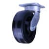 6 Inch Kingpinless Swivel Caster with Phenolic Wheel and Roller Bearing