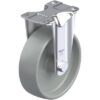5 Inch Medium Duty Rigid Caster with Nylon 6 Wheel