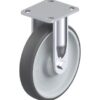 8 Inch Industrial Rigid Caster with Blickle Thermoplastic Polyurethane Wheel