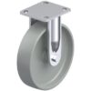 8 Inch Industrial Rigid Caster with Blickle Nylon Wheel