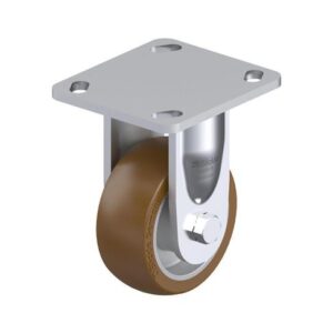 4 Inch Rigid Caster with Blickle Besthane Polyurethane Wheela