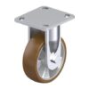 5 Inch Rigid Caster with Blickle Besthane Polyurethane Wheel