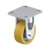 4 Inch Rigid Caster with Blickle Extrathane Polyurethane Wheel and Cast Iron Core