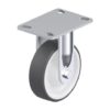6 Inch Rigid Caster with Thermoplastic Polyurethane Wheel