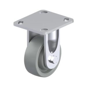 4 Inch Rigid Caster with Nylon 6 Wheel