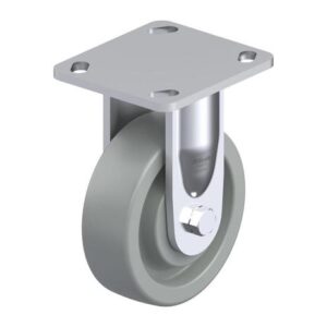 5 Inch Rigid Caster with Nylon 6 Wheel