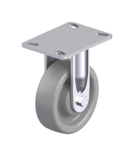 6 Inch Rigid Caster with Nylon 6 Wheel